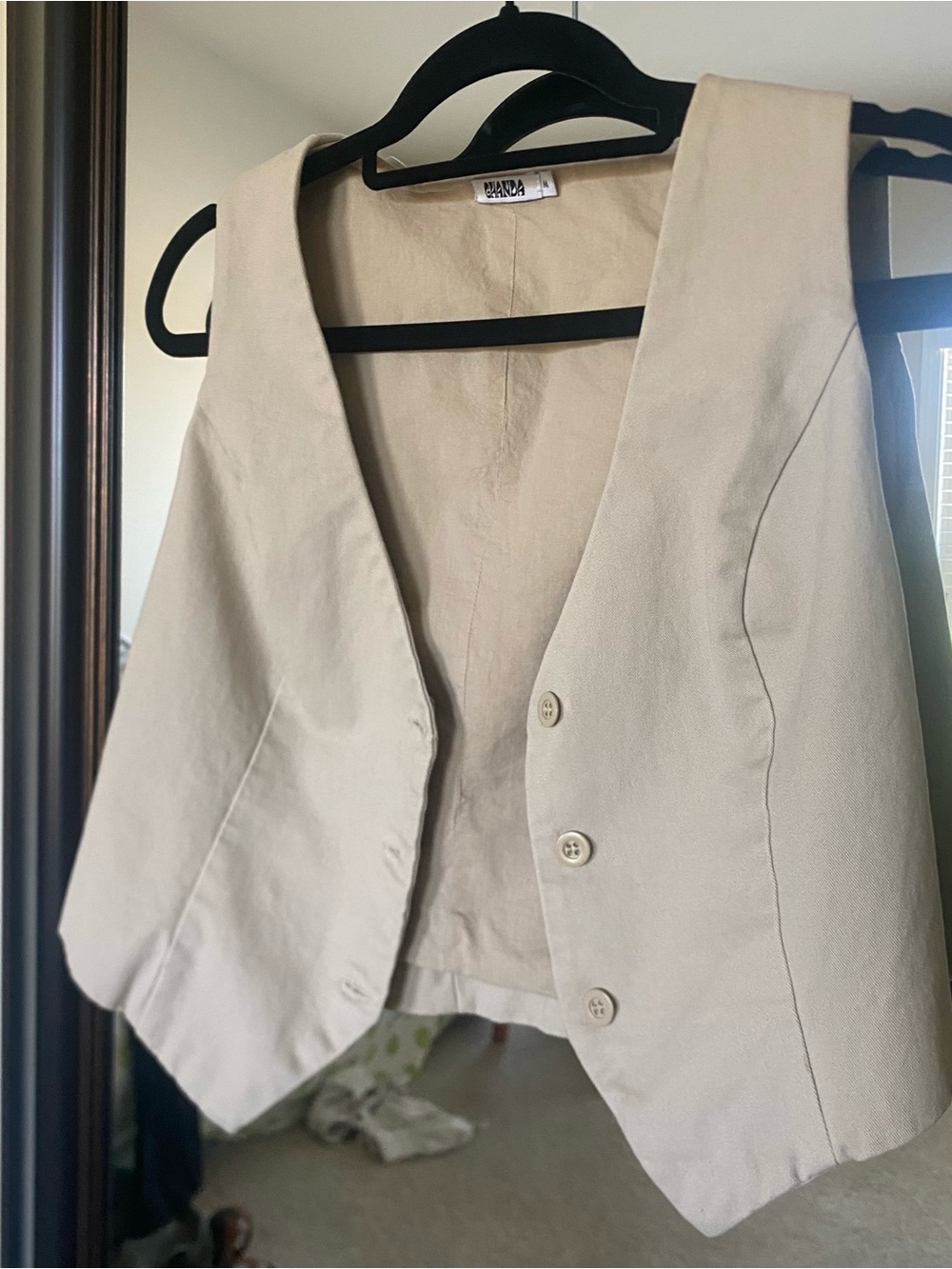 Astrid Waistcoat from the Australian brand Ghanda Clothing.